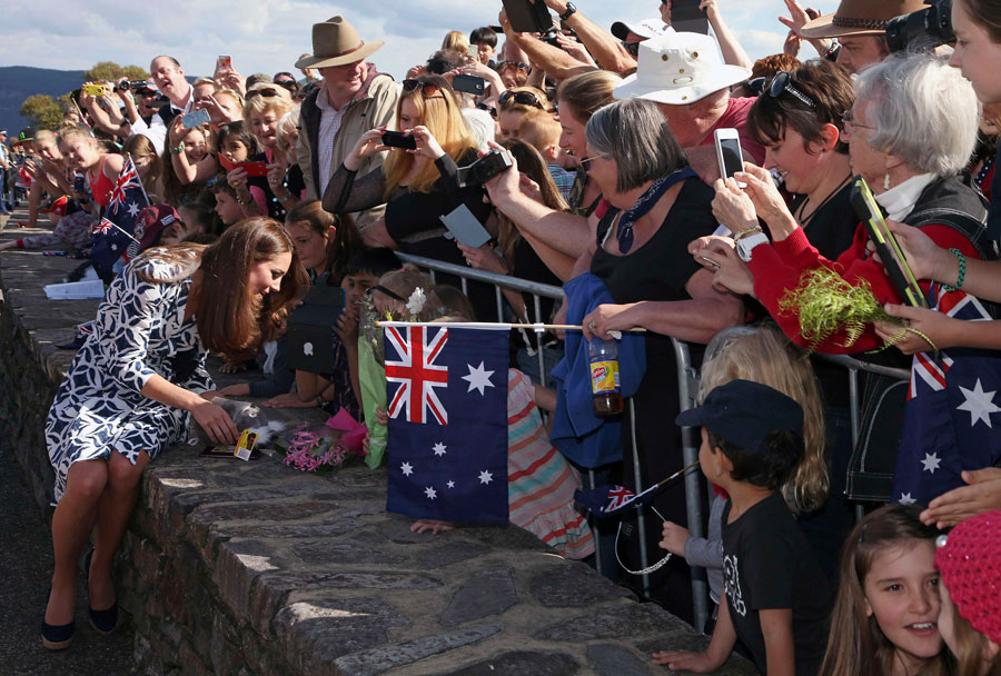 Royals marvel at Blue Mountains