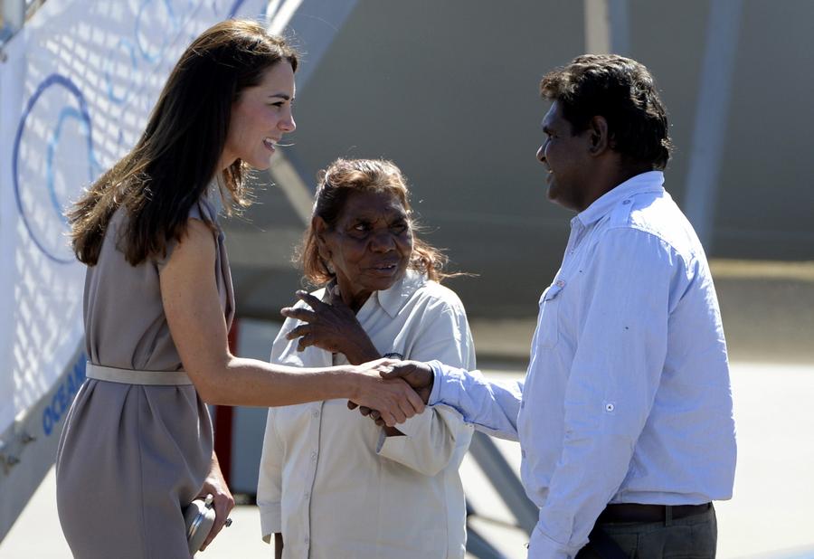 William and Kate visit Australia's indigenous academy