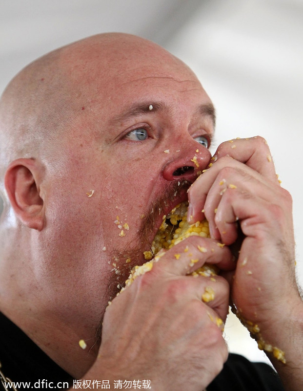 Corn-eating championship in Florida