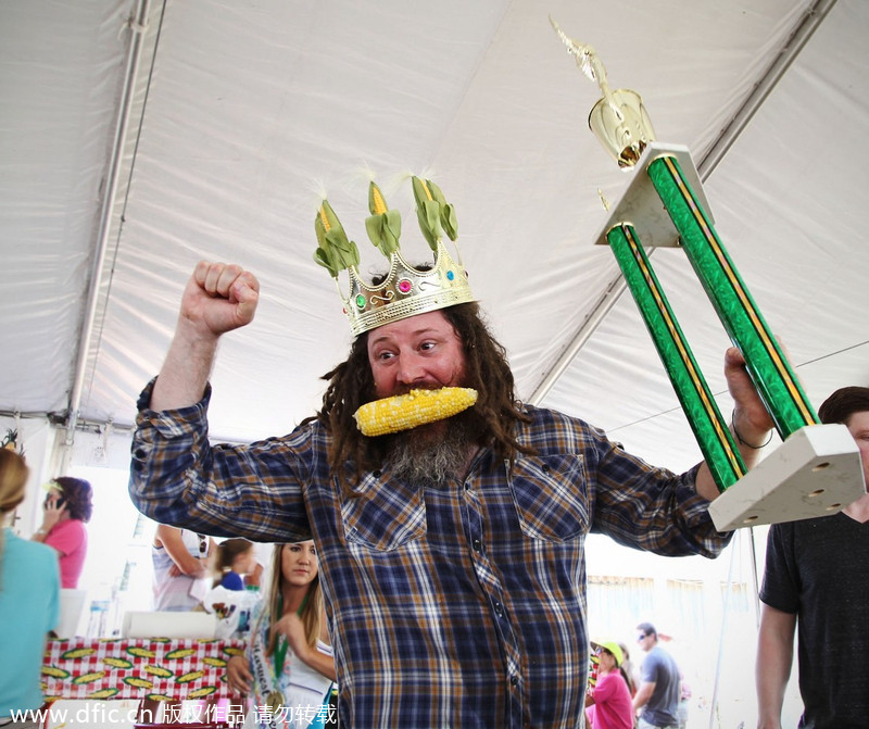 Corn-eating championship in Florida