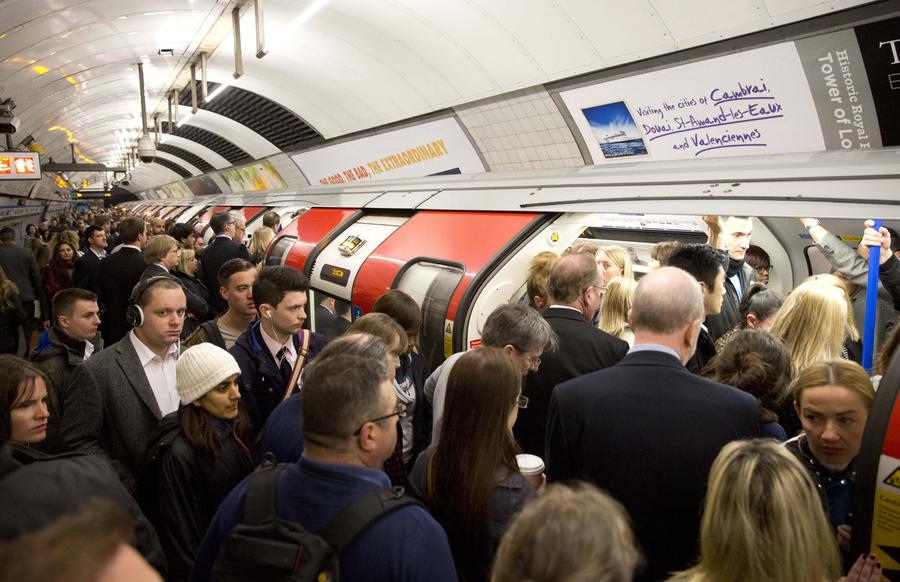 London tube strike gets under way