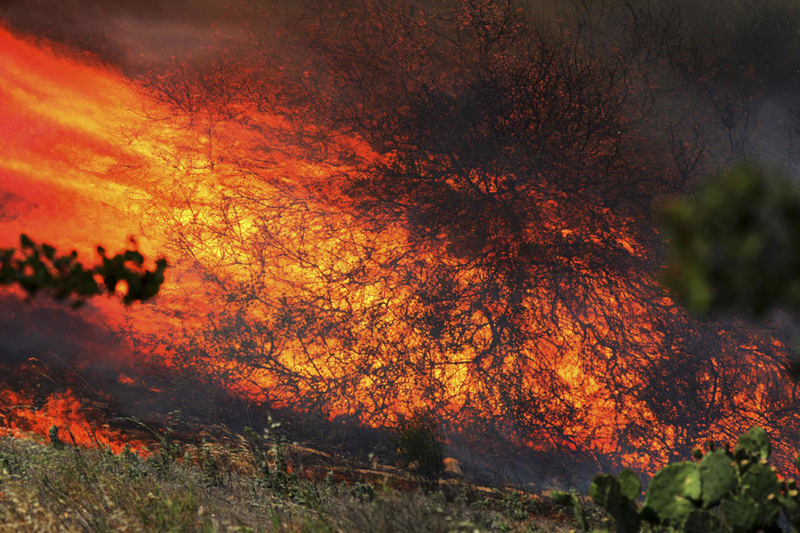 Wildfires force evacuations in California