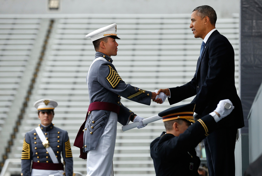 West Point commencement ceremony