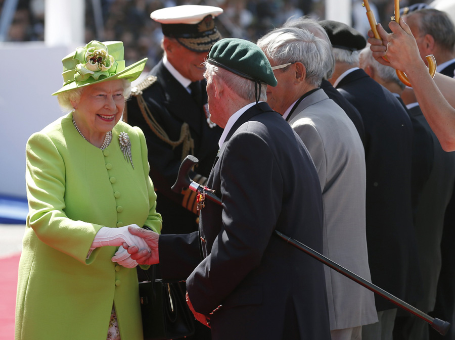 Western leaders mark D-Day landings on Normandy beaches