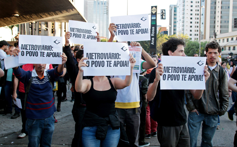 Sao Paulo metro strike suspended, but fears loom