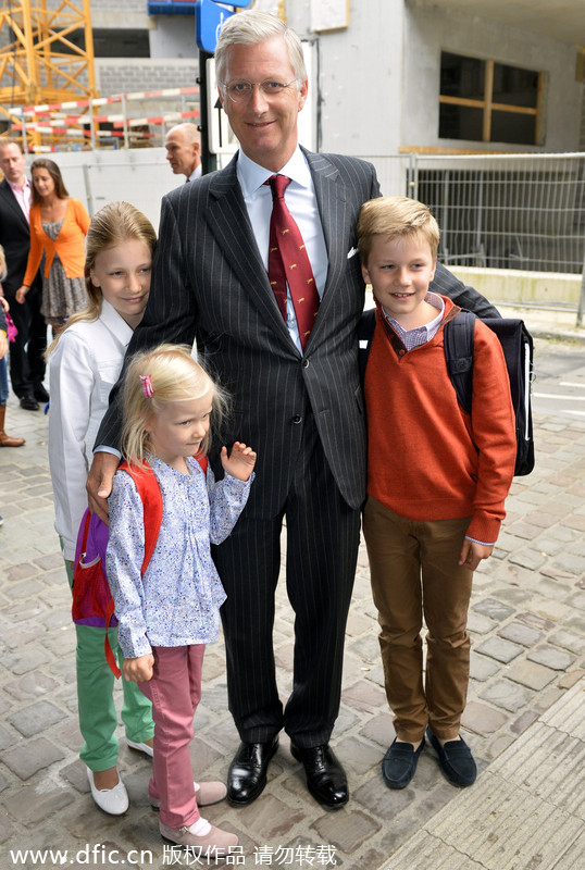 Tender moments of world leaders with their children