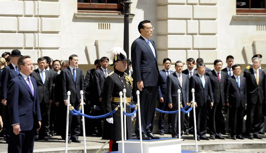 Premier Li to expand China-Britain trade to $100b