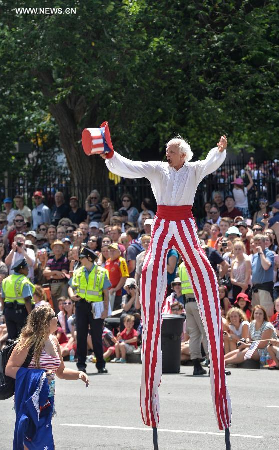 Independence Day parade held in Washington D.C.