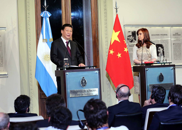 China, Argentina seek closer cooperation