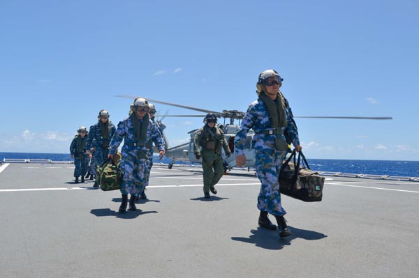 Chinese People's Liberation Army at RIMPAC drill