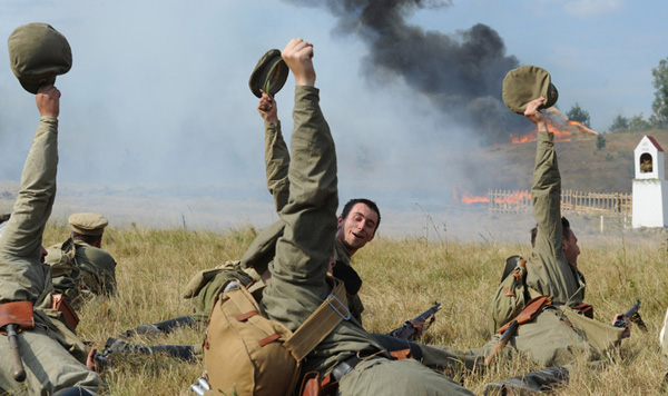 Key World War I battle re-enacted in Poland