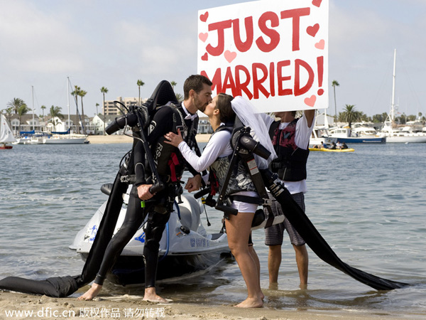 Say I DO on wacky weddings when love is in the air