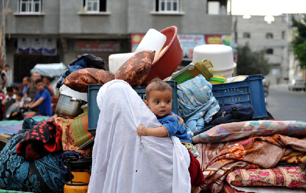 Calm restores in Gaza amid ceasefire