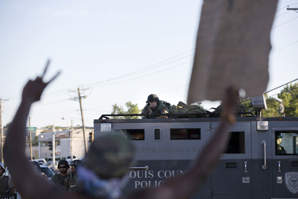 Police shift response to US protests