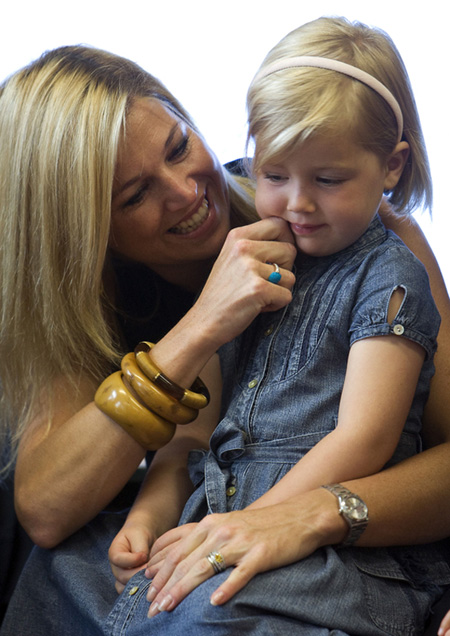 First families' first day of school