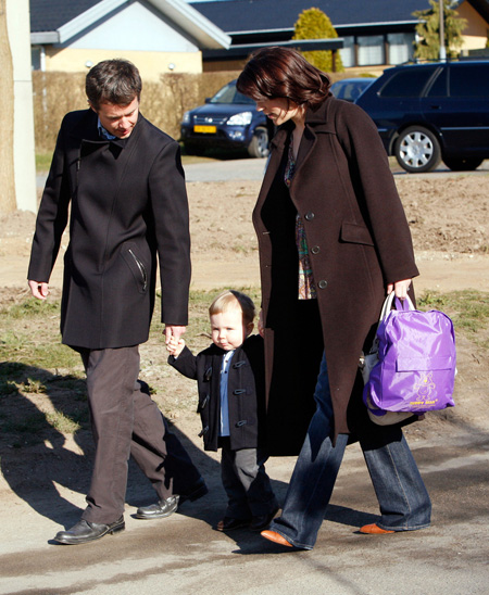 First families' first day of school