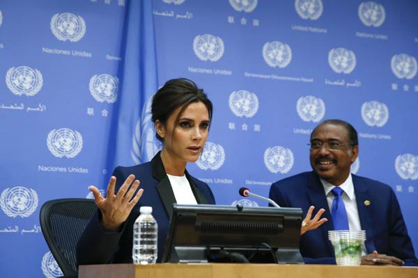 Victoria Beckham named as UNAIDS Ambassador