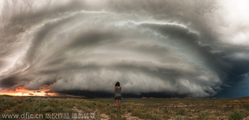 Beauty and the beast - photos of storms