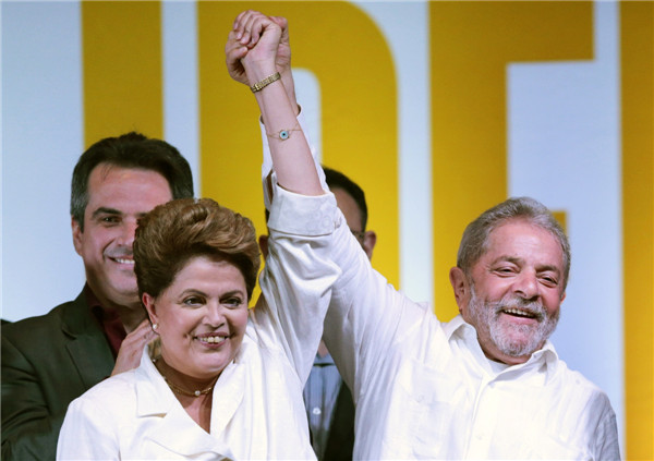 Brazil reelects president Rousseff to second term