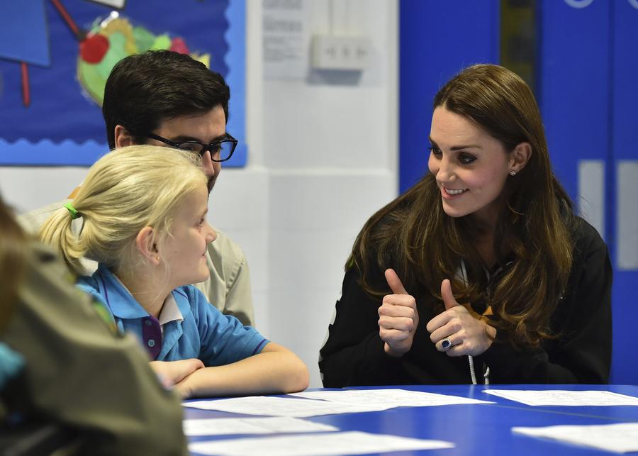 Duchess of Cambridge joins Beaver Scout meeting