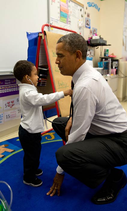 Obama's year in photos