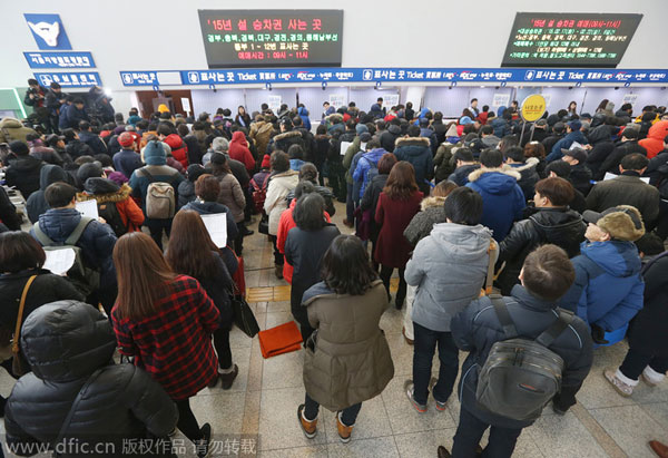 Lunar New Year tickets run hot in South Korea