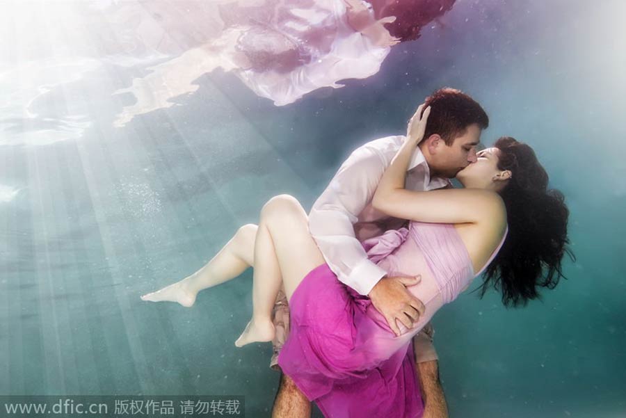 Let's get engaged under water