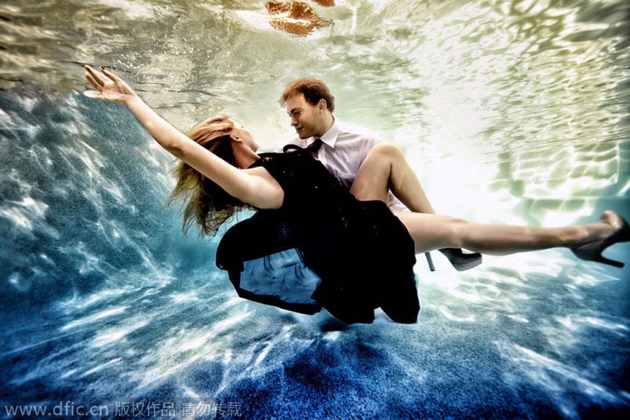 Let's get engaged under water