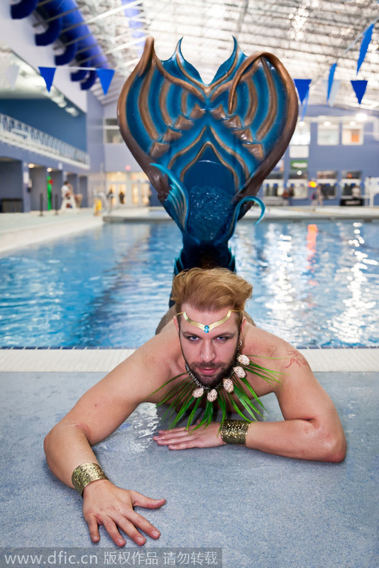 Celebrating being mermaids at Merfest convention