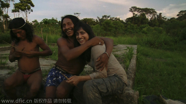 Young TV producer crowned Queen of Amazon tribe