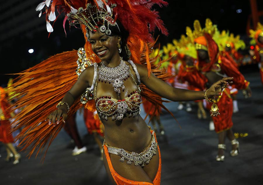 Samba sparkles in Brazil's Carnival season