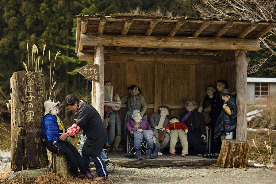 Time stands still in Japan's village of scarecrows