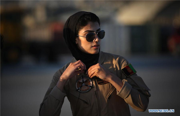 First female fixed-wing Air Force aviator in Afghanistan