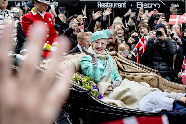 Denmark's Queen Margrethe 75th birthday celebrated