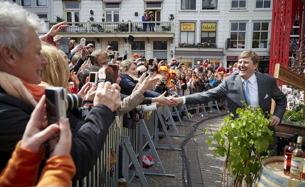 King's Day celebrated in Netherlands