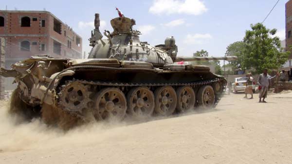 Airstrikes continue on military sites in Yemen