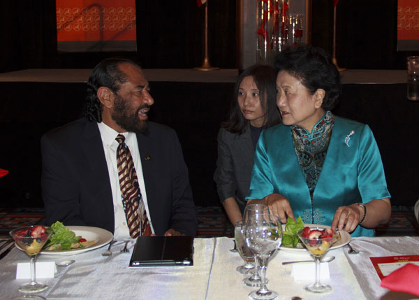 Welcome banquet in honor of Liu Yandong and her delegation