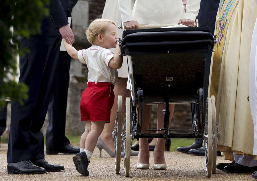 Official pictures of Princess Charlotte's christening