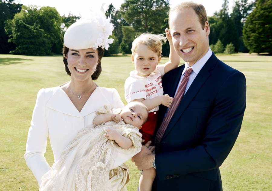 Official pictures of Princess Charlotte's christening