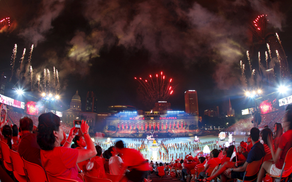 Singapore marks independence Golden Jubilee