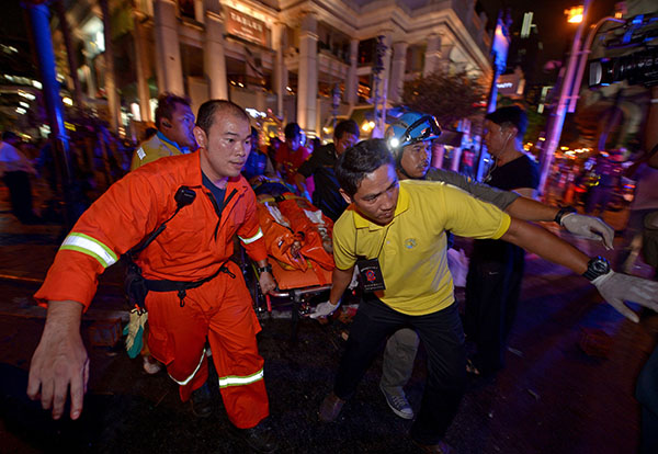 Chinese among those killed by Bangkok bomb