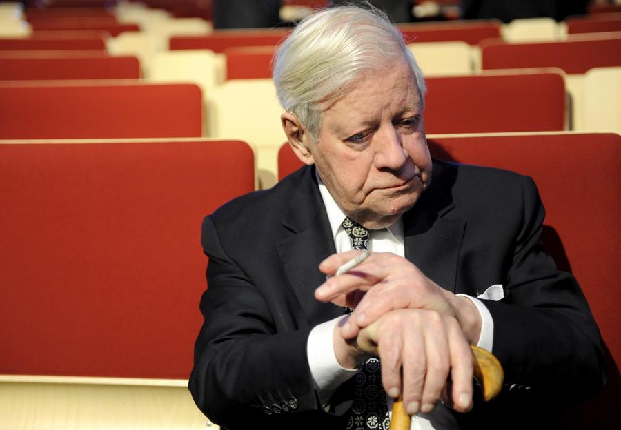 Archive pictures of Helmut Schmidt