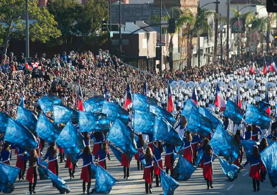 127th Tournament of Rose Parade celebrated to embrace 2016