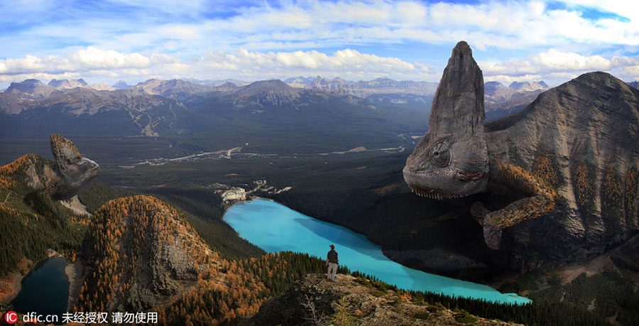 Surreal world created by Canadian photographer