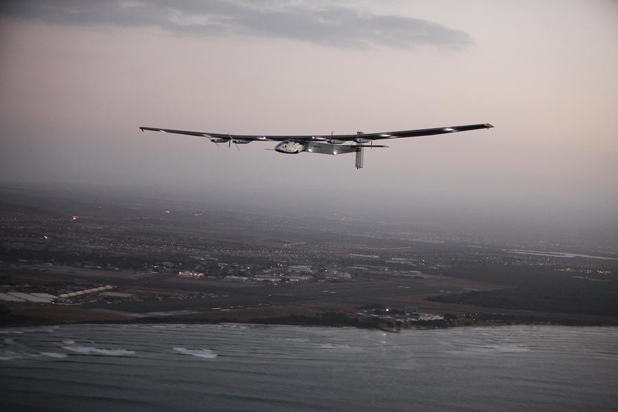 Solar Impulse 2 back in the air after battery upgrade