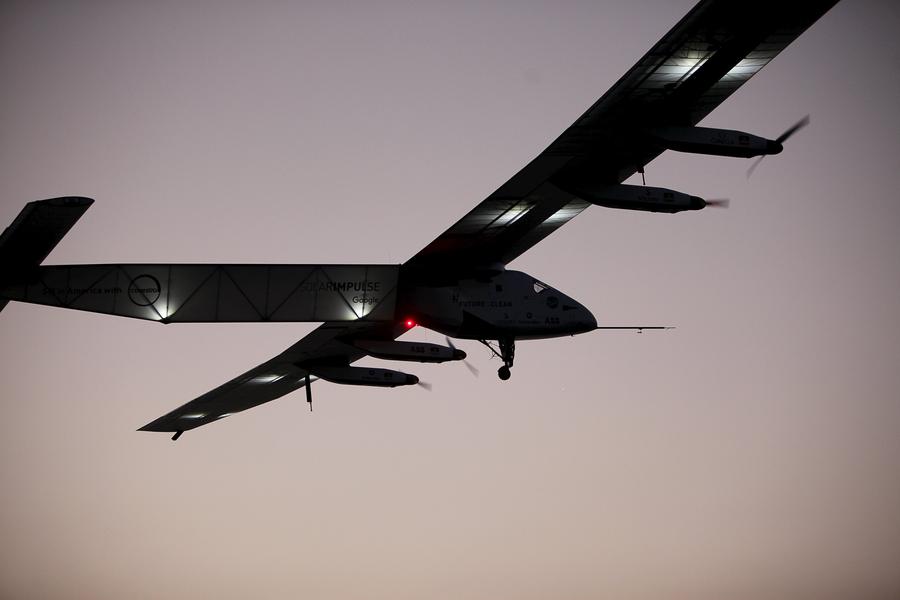 Solar Impulse 2 back in the air after battery upgrade