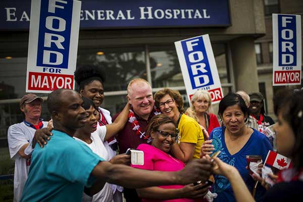 Toronto's colorful former mayor Rob Ford dies of cancer