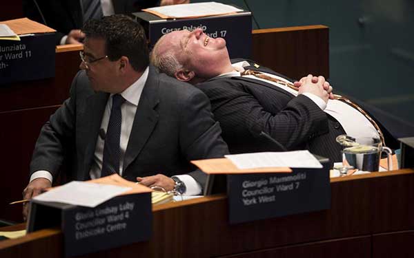 Toronto's colorful former mayor Rob Ford dies of cancer