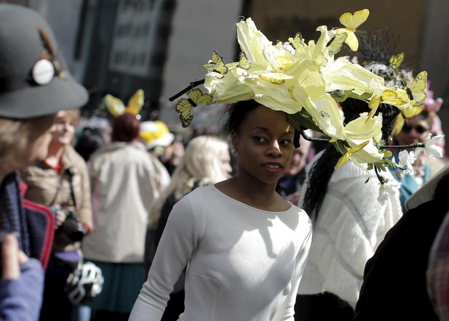 Easter Parade and Bonnet Festival brings fancy headwear to NYC