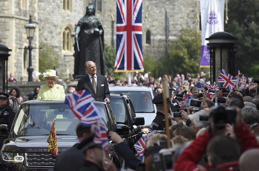 Britain's Queen Elizabeth II celebrates 90th birthday